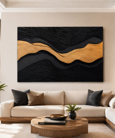 Rio de Ouro - Quadro em Alto Relevo